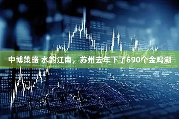 中博策略 水韵江南，苏州去年下了690个金鸡湖